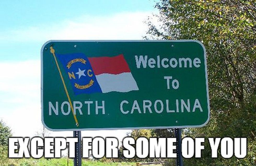 North Carolina Republicans Pass Bill Telling Transgaysexuals To Eff Right Off