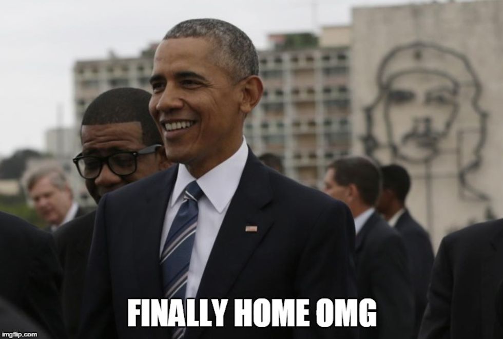 Obama Announces Candidacy For President Of Cuba