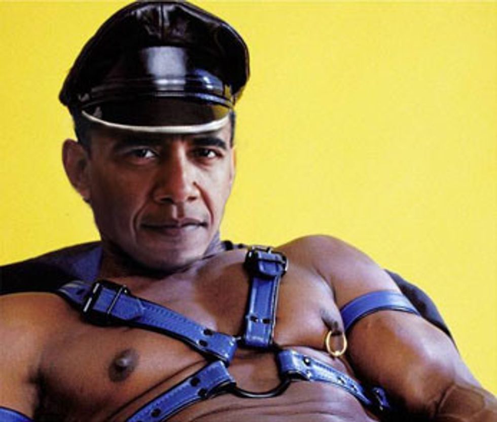 Gay Barack Obama On Gay Magazine Cover Proves He's A Secret Gay