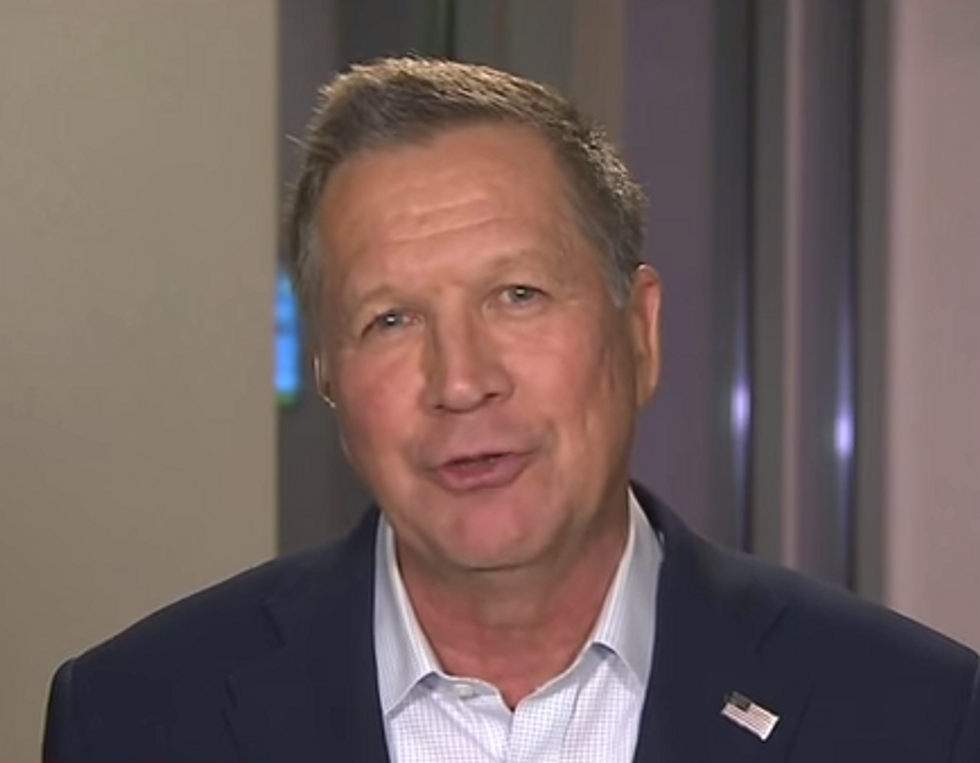 Moderate Gentleman John Kasich Advises Womenfolk To 'Relax'