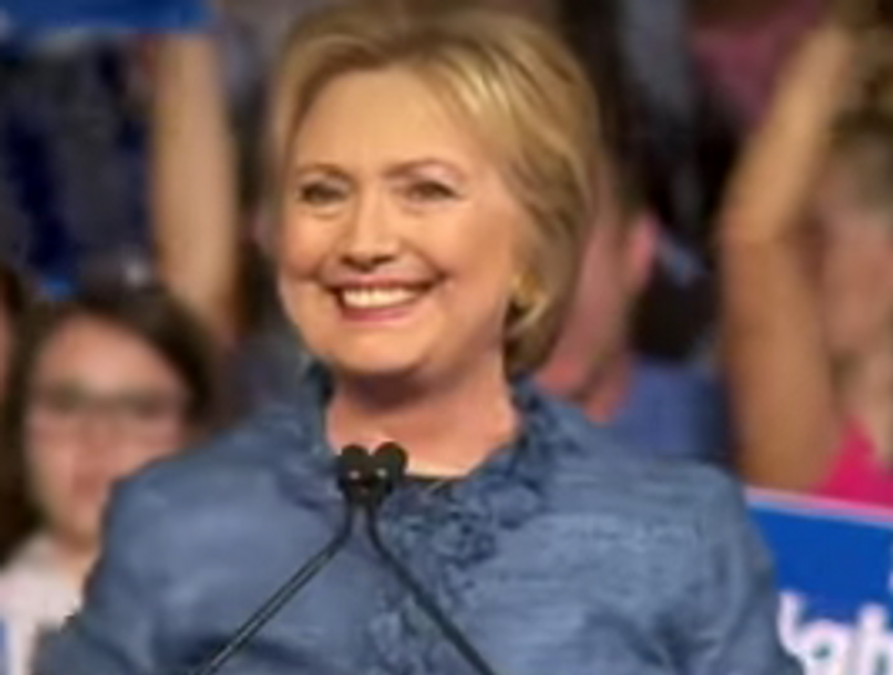 Hillary Clinton Wins All The Things, Coming For Donald Trump's Tiny Hands Now