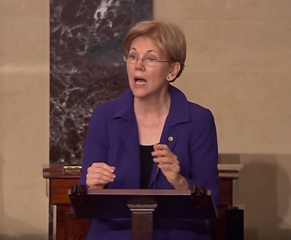 Guess Why Elizabeth Warren Is Mighty Pissed At Republicans This Time