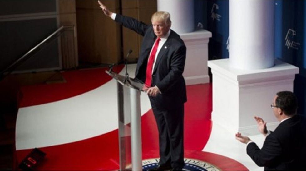 Donald Trump Not To Blame For Simply Being Messenger Of Donald Trump’s Message