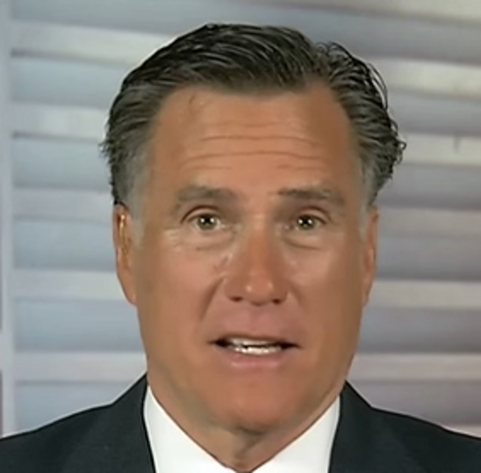 Mitt Romney Will Make His Buttocks Available For Kicking, If Needed