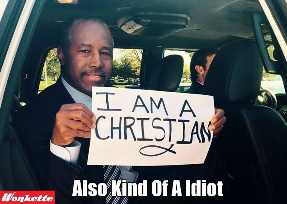 Ben Carson Suspends Campaign, Will Return To Private Sector Grifting