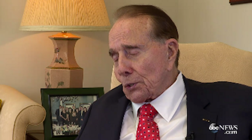 Bob Dole's Limp Penis Endorses Marco Rubio