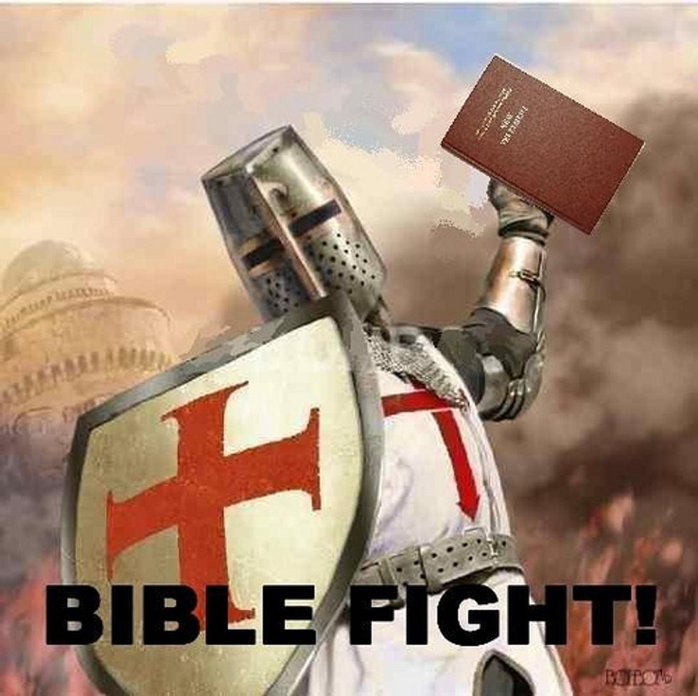 Two Nice Georgians Beat Each Other Senseless In Argument Over Biblical Interpretation
