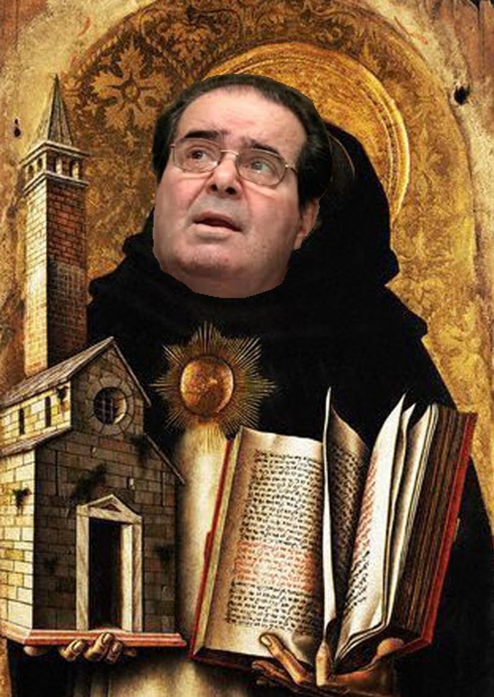 Antonin Scalia Tells Grads: Always Be Yourself, Unless You Are Hitler