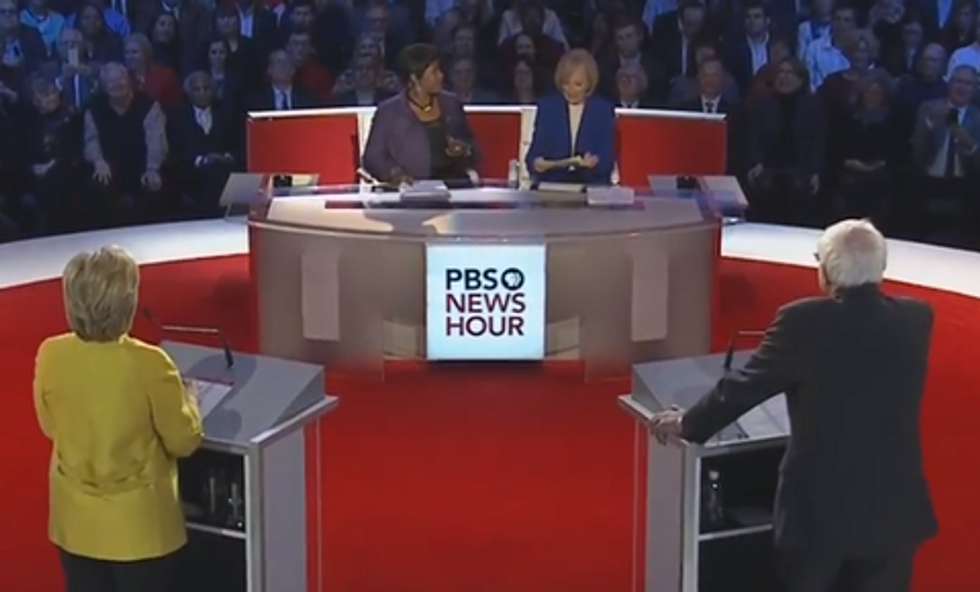Fox News Invades PBS Debate, Begs Democrats To Drown Big Government In Bathtub