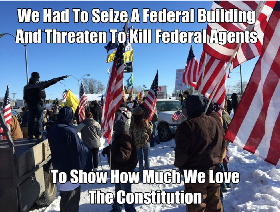 Bundy Family, Sovereign Citizen Loons Have Special Constitution That Says They Can Steal All Our Sh*t
