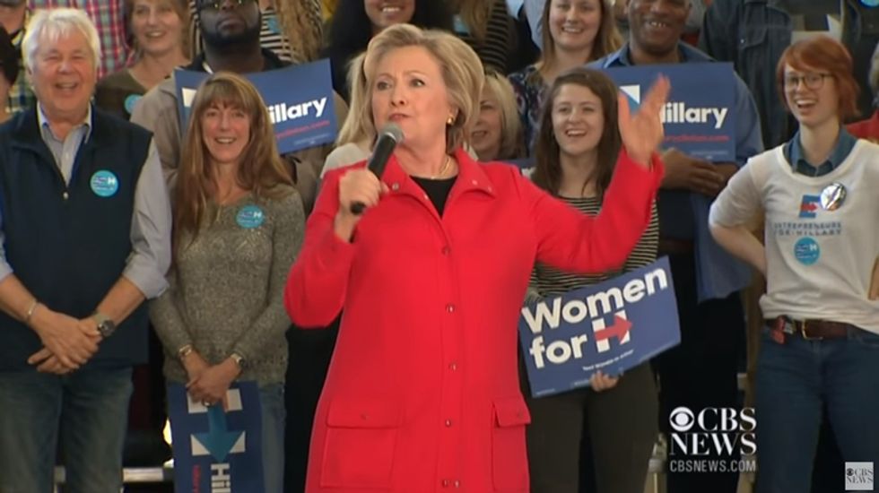 Hillary Clinton Literally Barking Mad