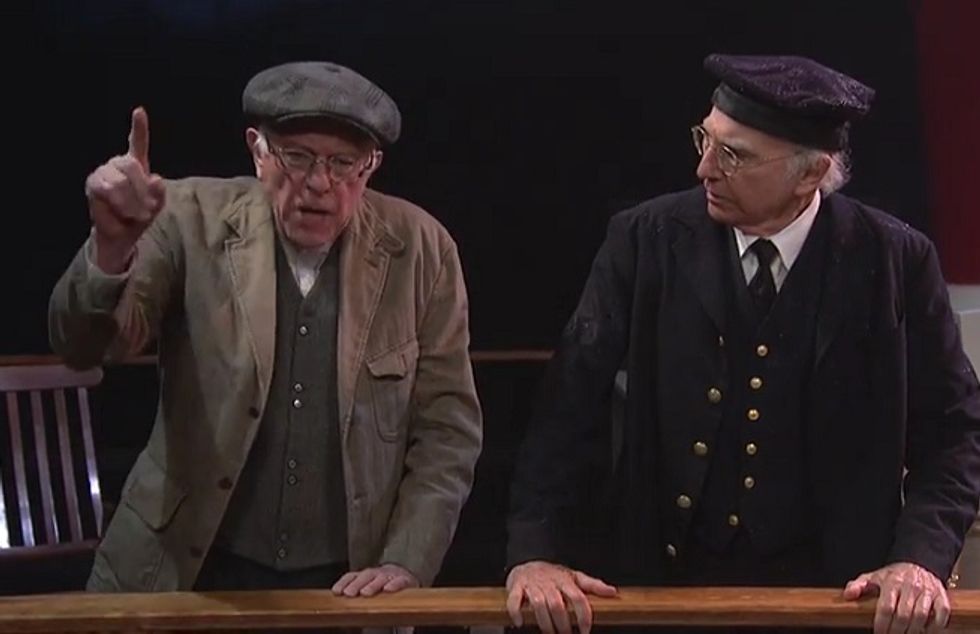 Fine, Here Is Your Bernie Sanders On SNL Already. Are You People Happy Now?