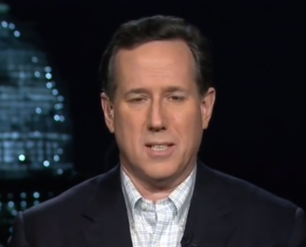Rick Santorum Wants To Bareback Marco Rubio. With Votes.