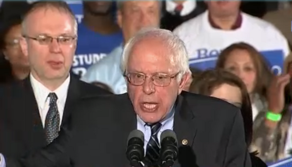 Here Is Your Bernie Sanders New Hampshire Victory-Palooza Speech, For You To Fap To