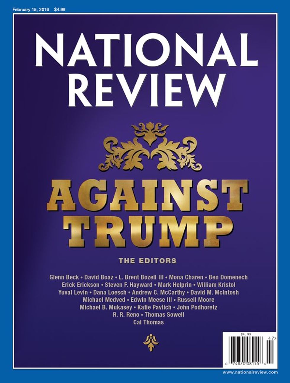 RNC Fires Racist Dirtbag Magazine For Being Mean To Racist Dirtbag Candidate