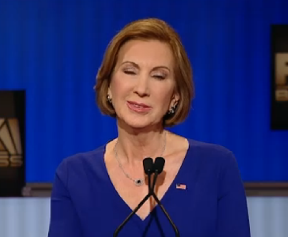 Lying Liar Carly Fiorina Lying About Jesus Now