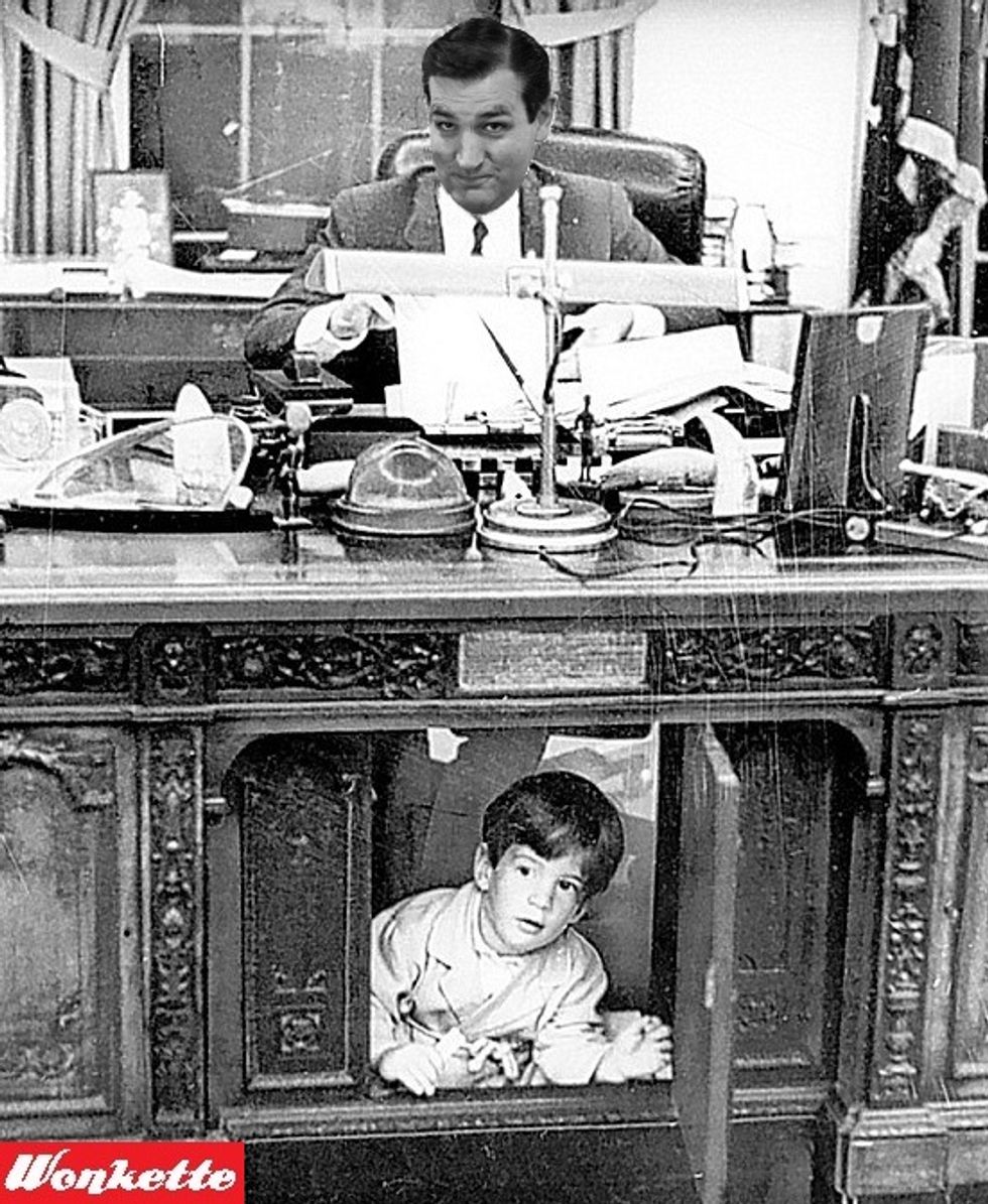 Now Ted Cruz Fancies Himself A Kennedy, Like John Or Paul Or Ringo Maybe