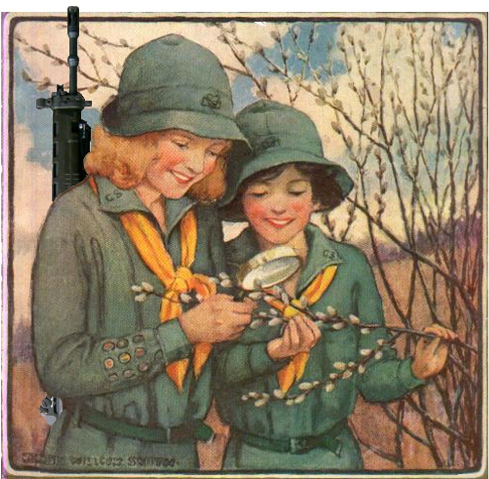 Oregon Militia Couple Celebrates 'Take Your Daughters To Armed Insurrection' Day