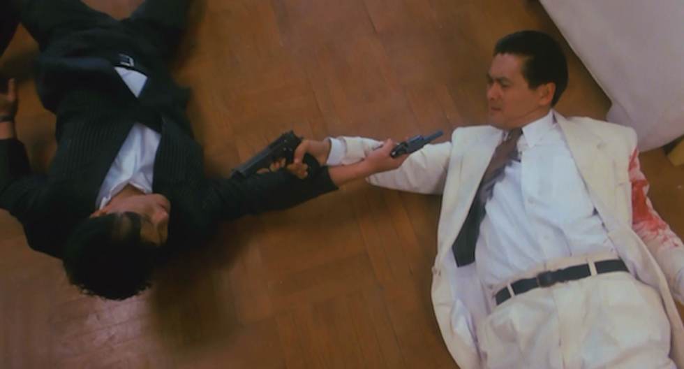 Father-Son Duo Shoots Father-Son Duo In Gun-Stuffed America, Hooray