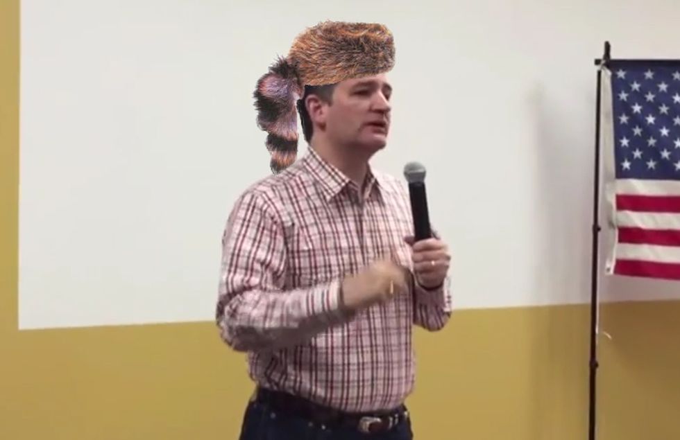 Ted Cruz Confuses Indiana's Anti-Gay Law With The Alamo, Thinks He's Davy Crockett