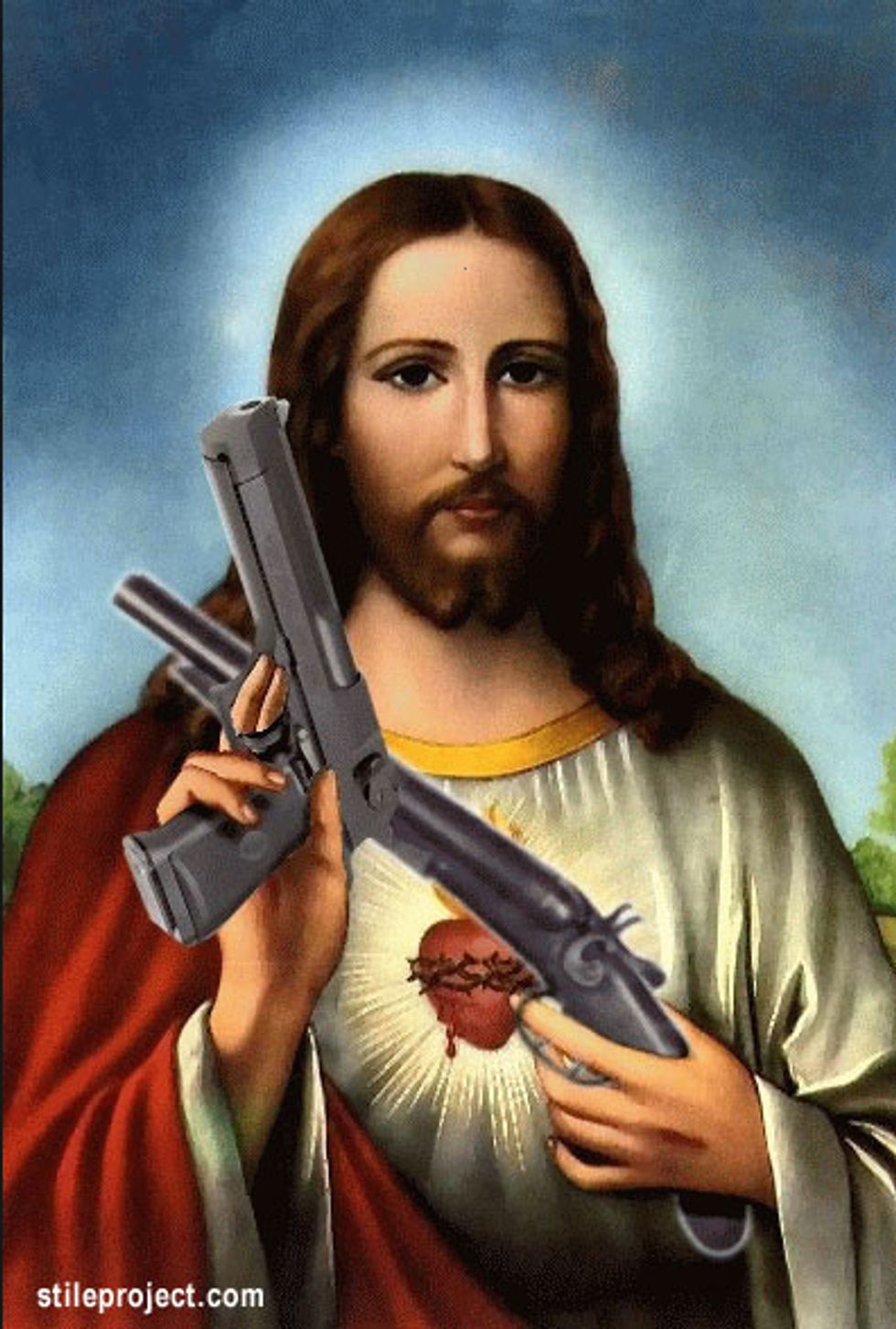 Catholic Church Messes With Texas, In Its Gun Parts