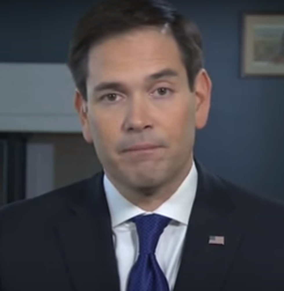 Marco Rubio Was Locked And Loaded For Christmas, In Case ISIS Came Down The Chimney