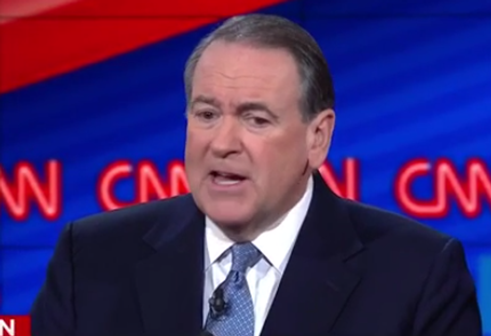 Mike Huckabee Youth Outreach: Yelling At Stoners To Go Die In A War