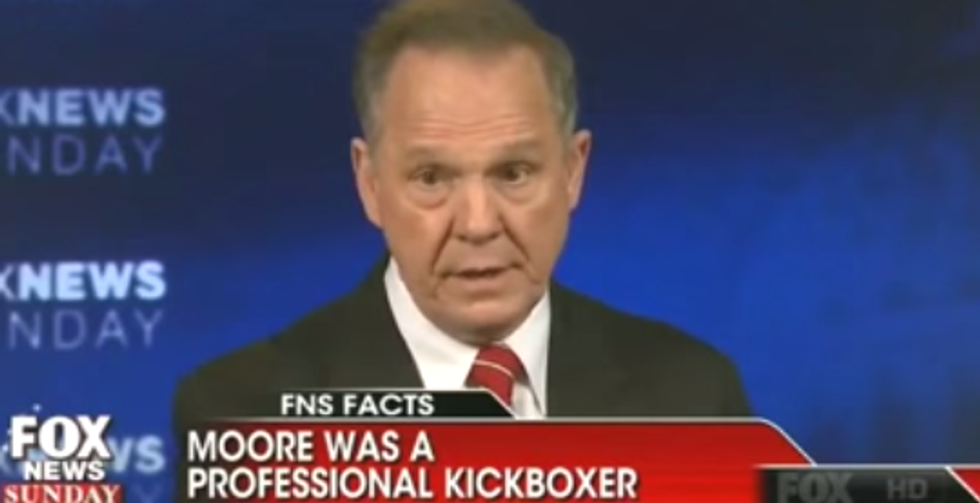 Alabama Chief Justice Roy Moore Rubbing His Judicial Wang All Over Gay Marriage Again