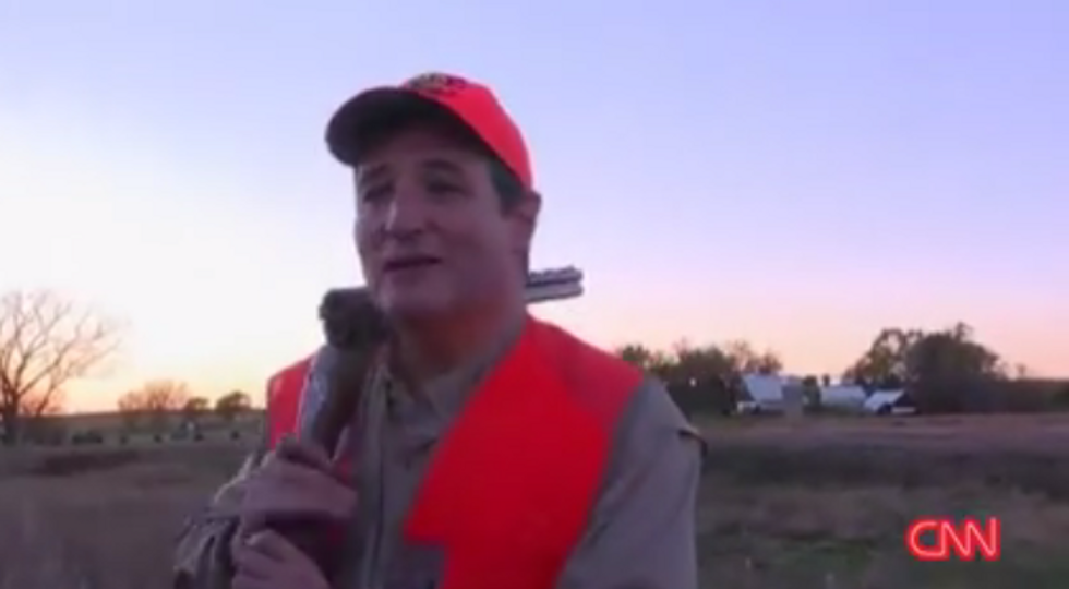 Ted Cruz Suddenly Has A Problem With Law-Breakin' Freedom Fighters, Weird