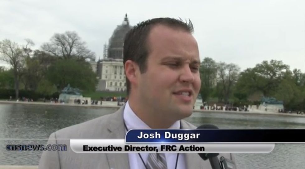 Sister-Molester Josh Duggar Sued Arkansas DHS, Probably For Calling Him A Sister-Molester