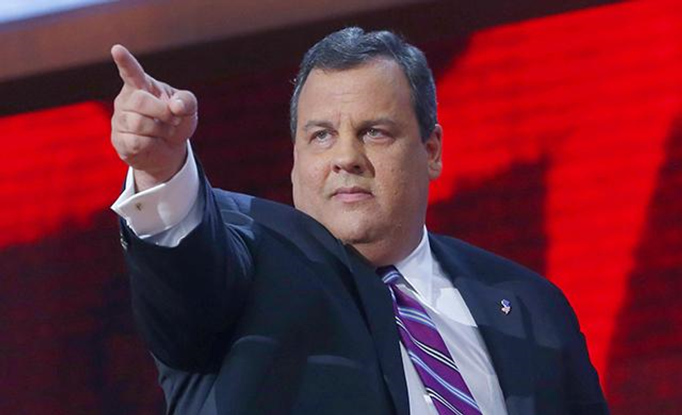 Chris Christie Eated All The Snacks