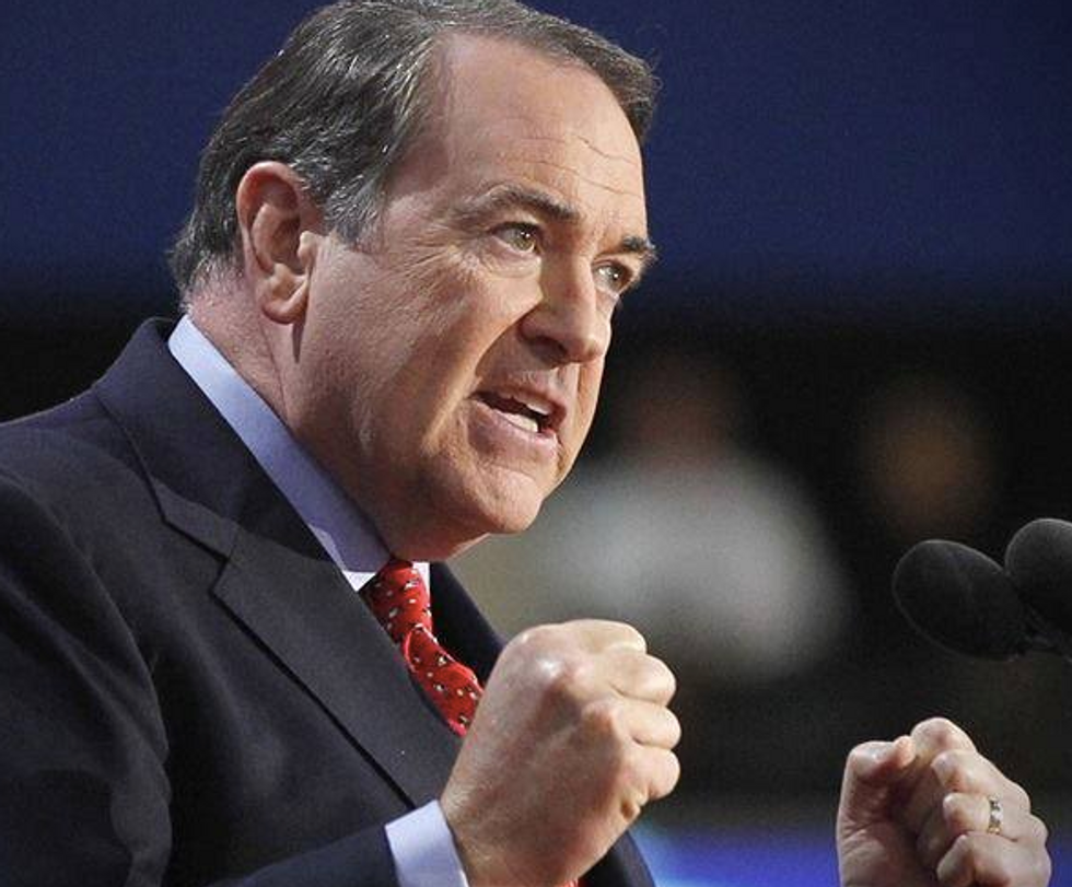 Mike Huckabee Dreams Of Sugarplums, Hillary's Vagina, For Christmas