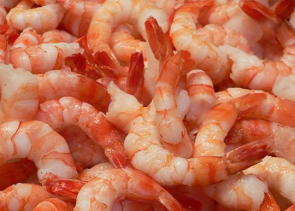 Your Never-Ending Olive Garden Shrimp Bowl Sauteed In Never-Ending Child-Slave Tears