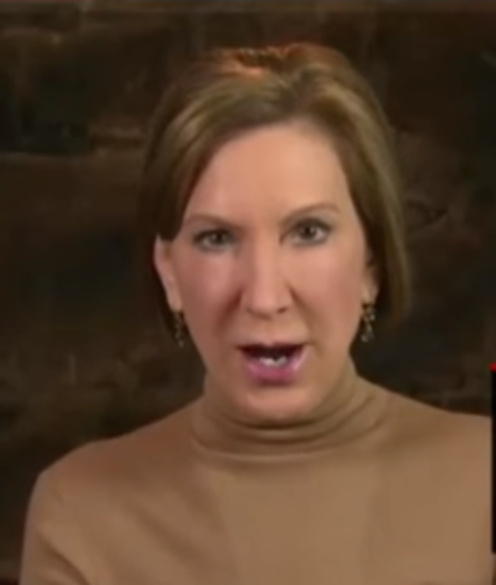 Lying Liar Carly Fiorina Does Not Like Being Libeled Like A Common Sarah Palin