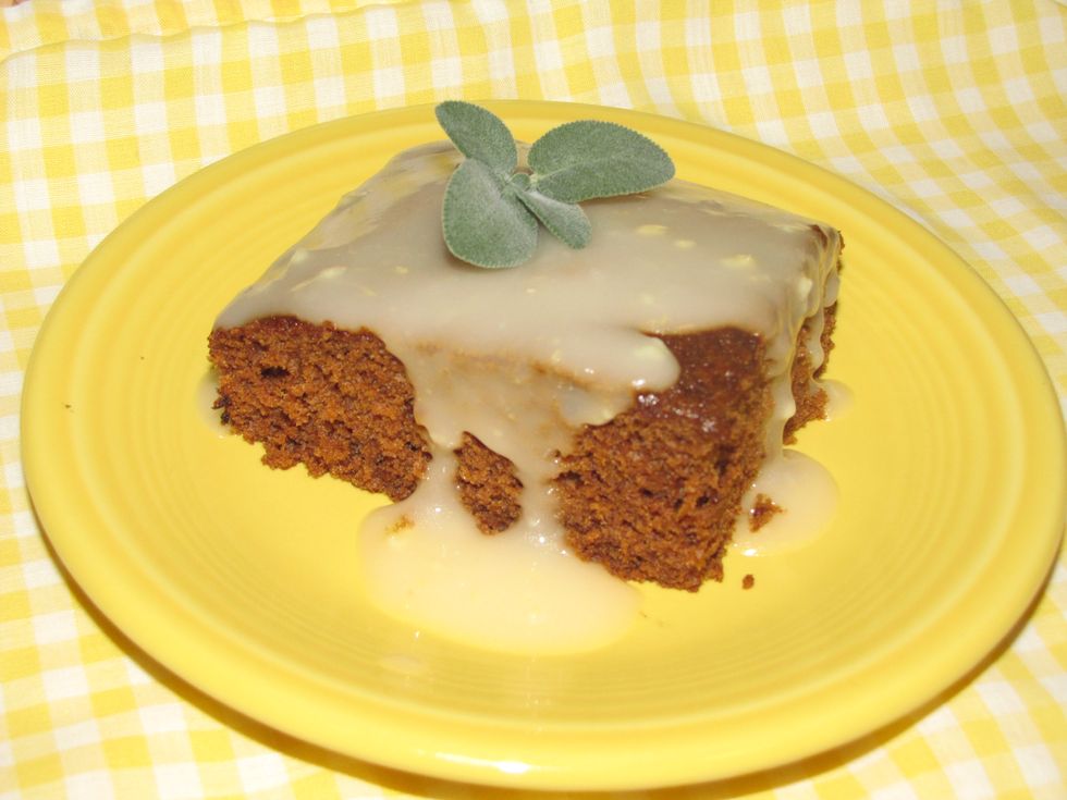 Stop Snickering And Eat Gingerbread With Lemon Sauce