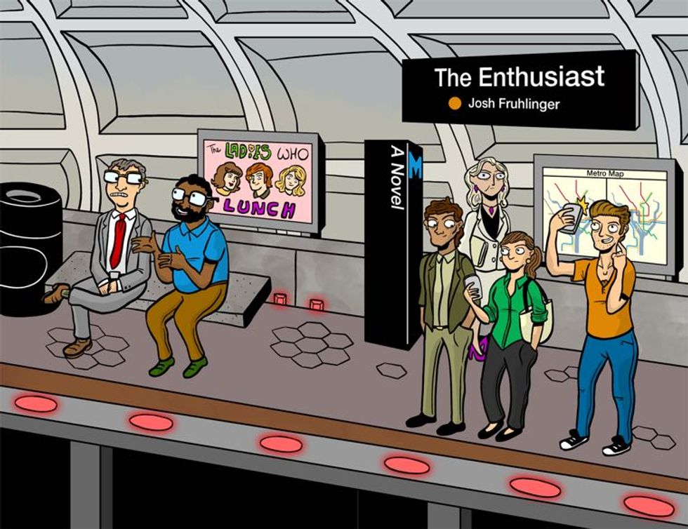 A Review Of 'The Enthusiast,' Josh Fruhlinger's Non-Violent Book Partially About Cartoons, By Josh Fruhlinger