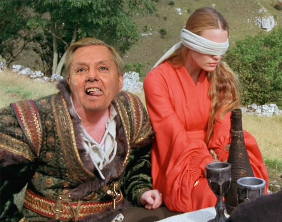 Lindsey Graham Got Confirmed Bachelor All Over The Undercard Debate, Buttercup