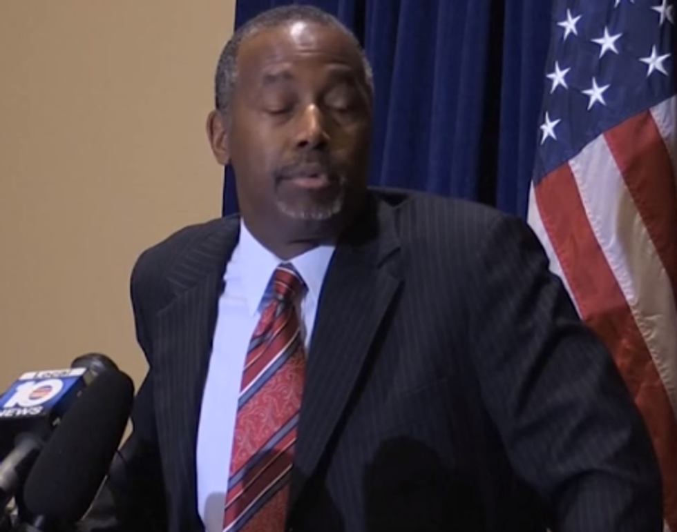 First They Came For Donald Trump, And Ben Carson  Said 'I Think You Want That Other Guy'