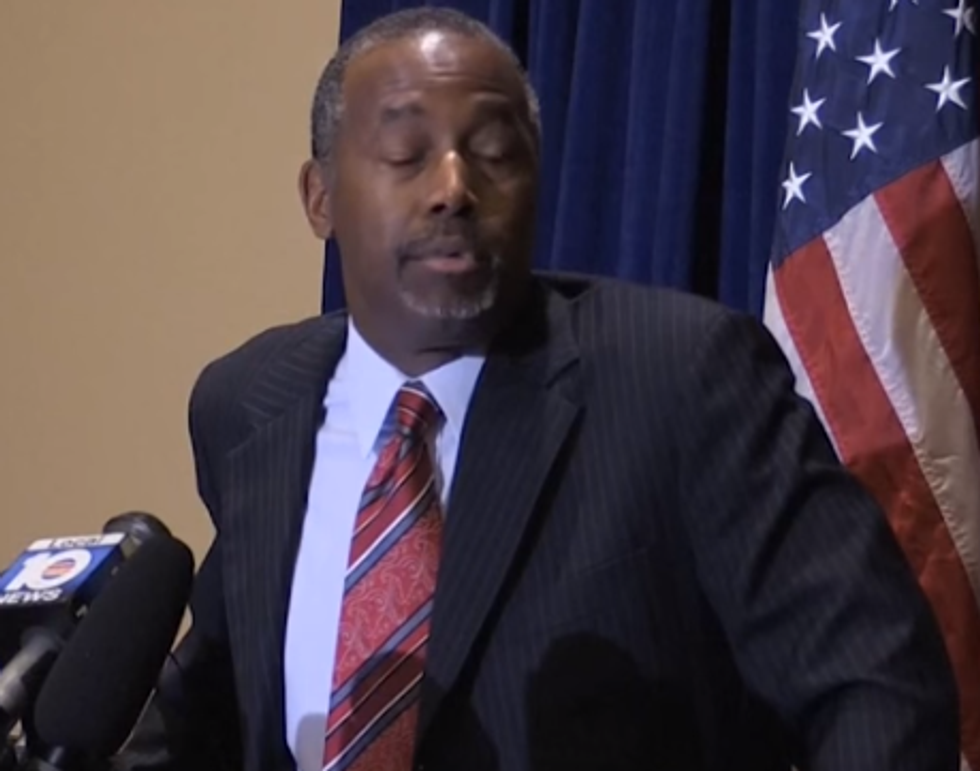 First They Came For Donald Trump, And Ben Carson Said 'I Think You Want That Other Guy'