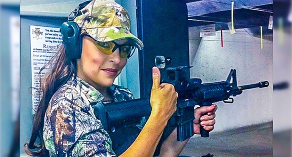 'Muslim Free' Gun Range Lady Says Trump Got His Great Idea From Her, You're Welcome