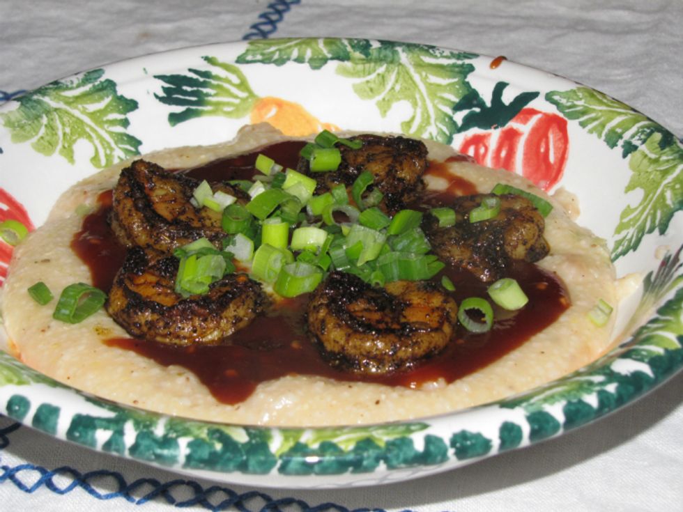 Make BBQ Shrimp and Grits, Because F*ck It, No One Lives Forever