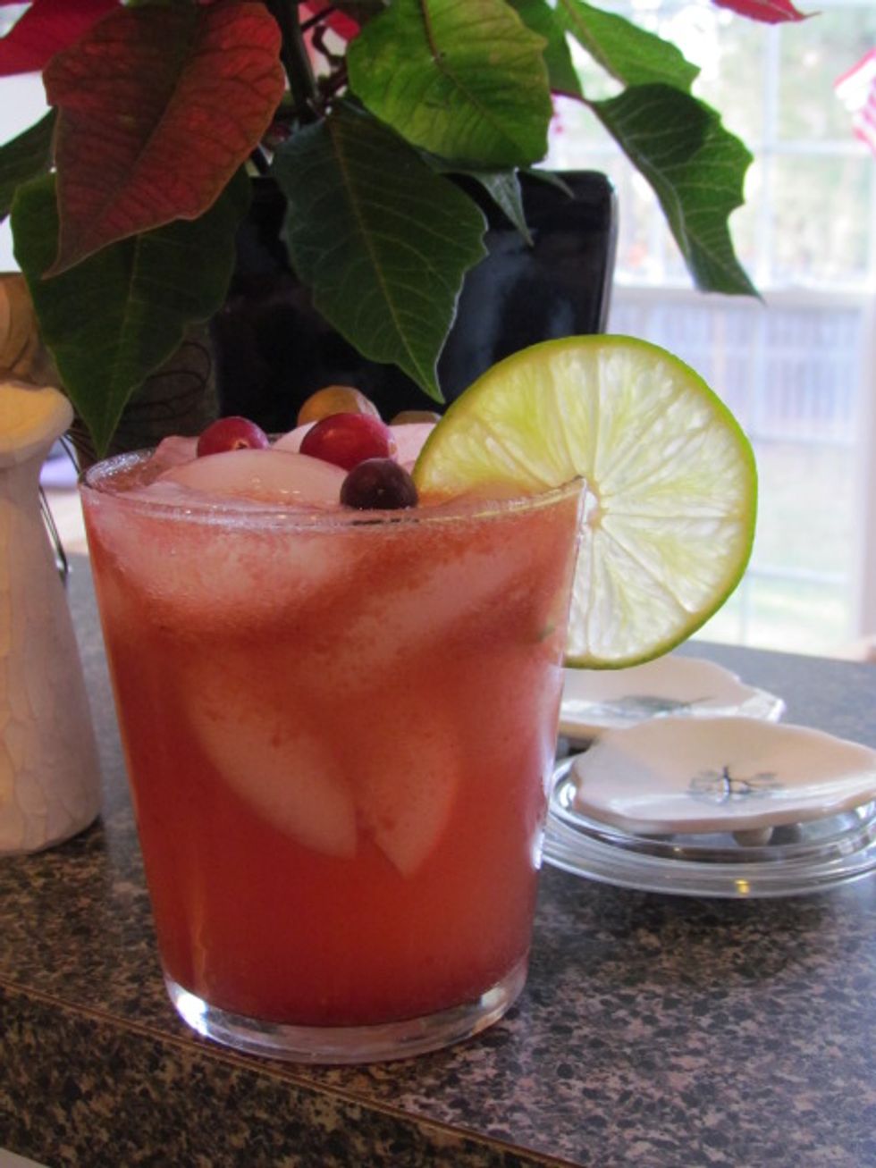 Use Up That Canned Cranberry Sauce, With Booze!