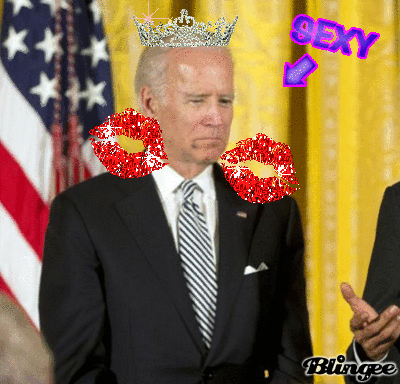 Old Handsome Joe Biden Mauled In Puppy Dog Play Fight