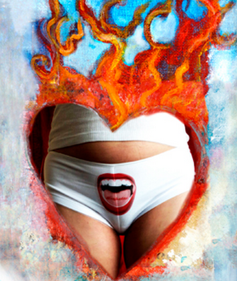 Wonkette Doesn't Sell Confederate Flag Apparel, But We Gots Panties With Teeth!