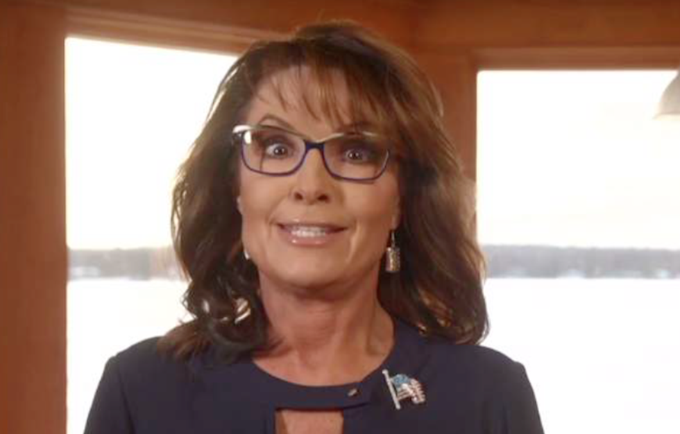 Sarah Palin Calls Jesus Gun-Humpin' Idiot