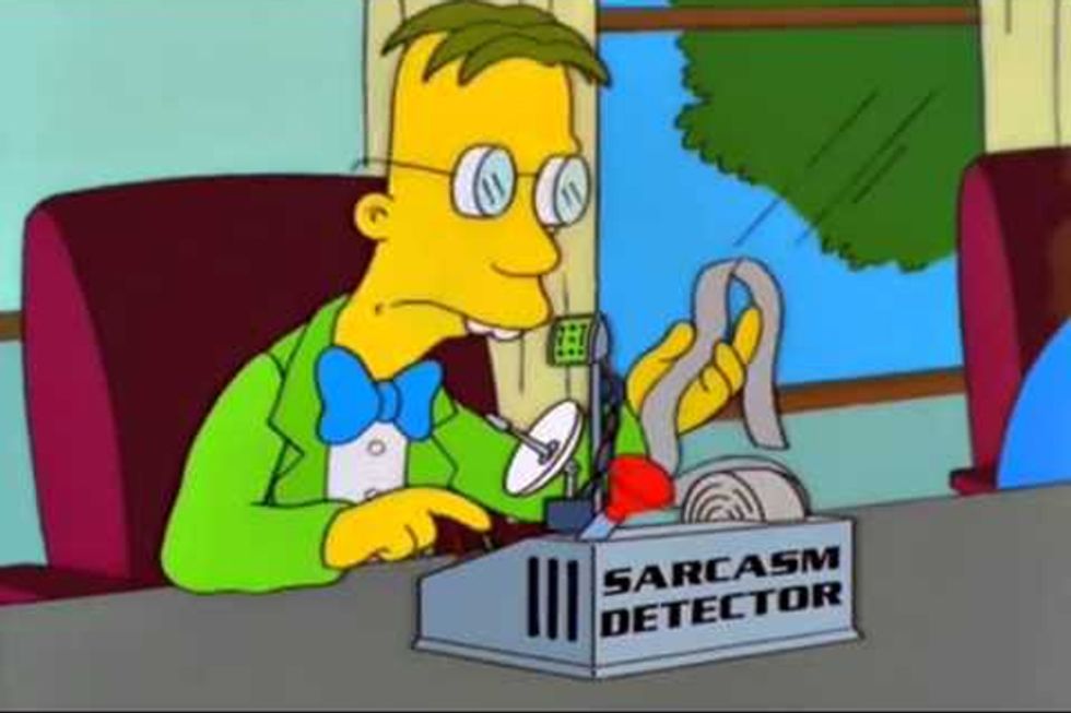 Study Finds Sarcasm Is Good For You. Yeah, Right.