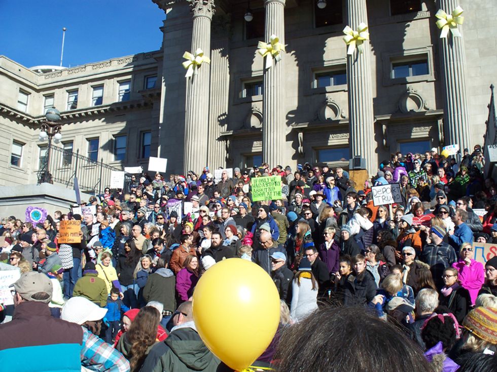 Loudest Patriots In America Defend Idaho From Pro-Refugee Speeches At Boise Rally
