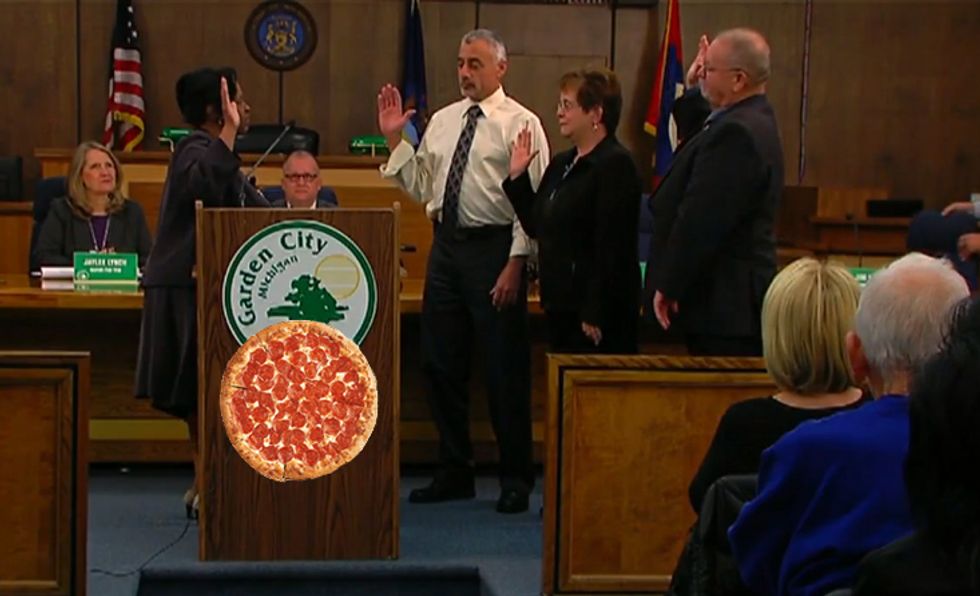 Michigan Mayor Almost Missed Crucial Pizza Party Because Of Whiny Homeless Poors