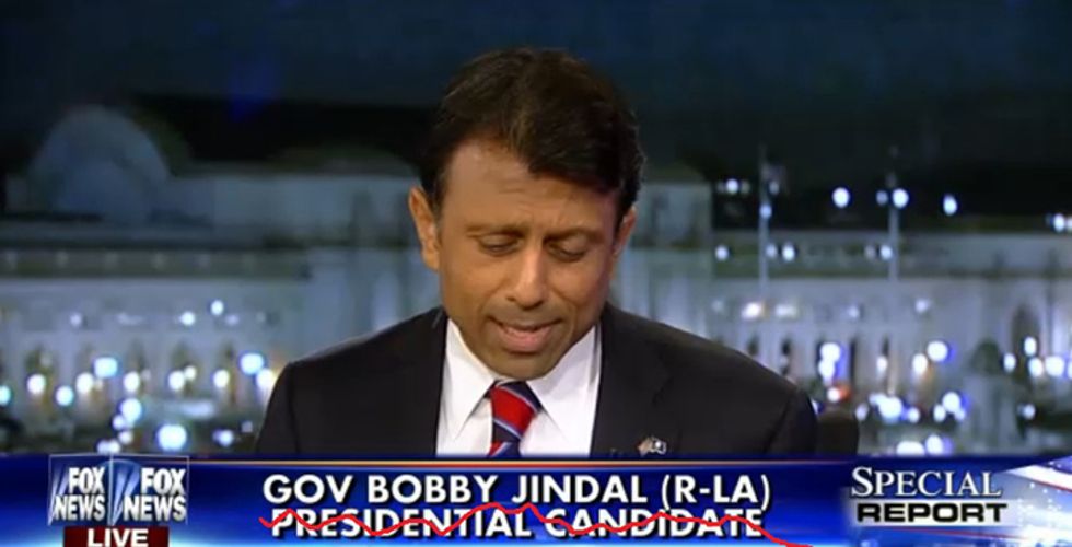 Bobby Jindal Announces He Will Not Be President-Elect, Because That Has A Hyphen In It