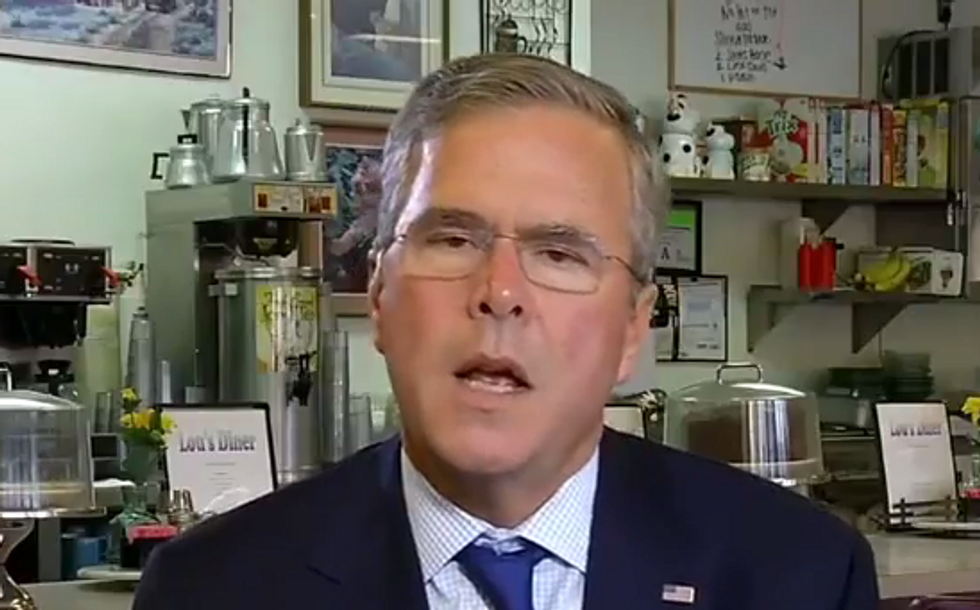 Jeb Bush Surrenders To France, Declares War On Questions